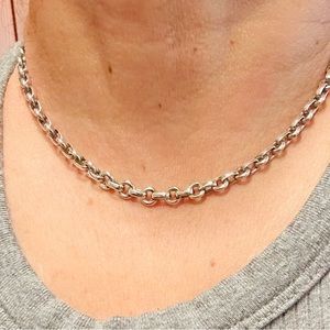 Tiffany & Co. 15” sterling silver necklace.